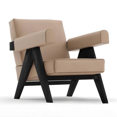 现代单人单人沙发-1